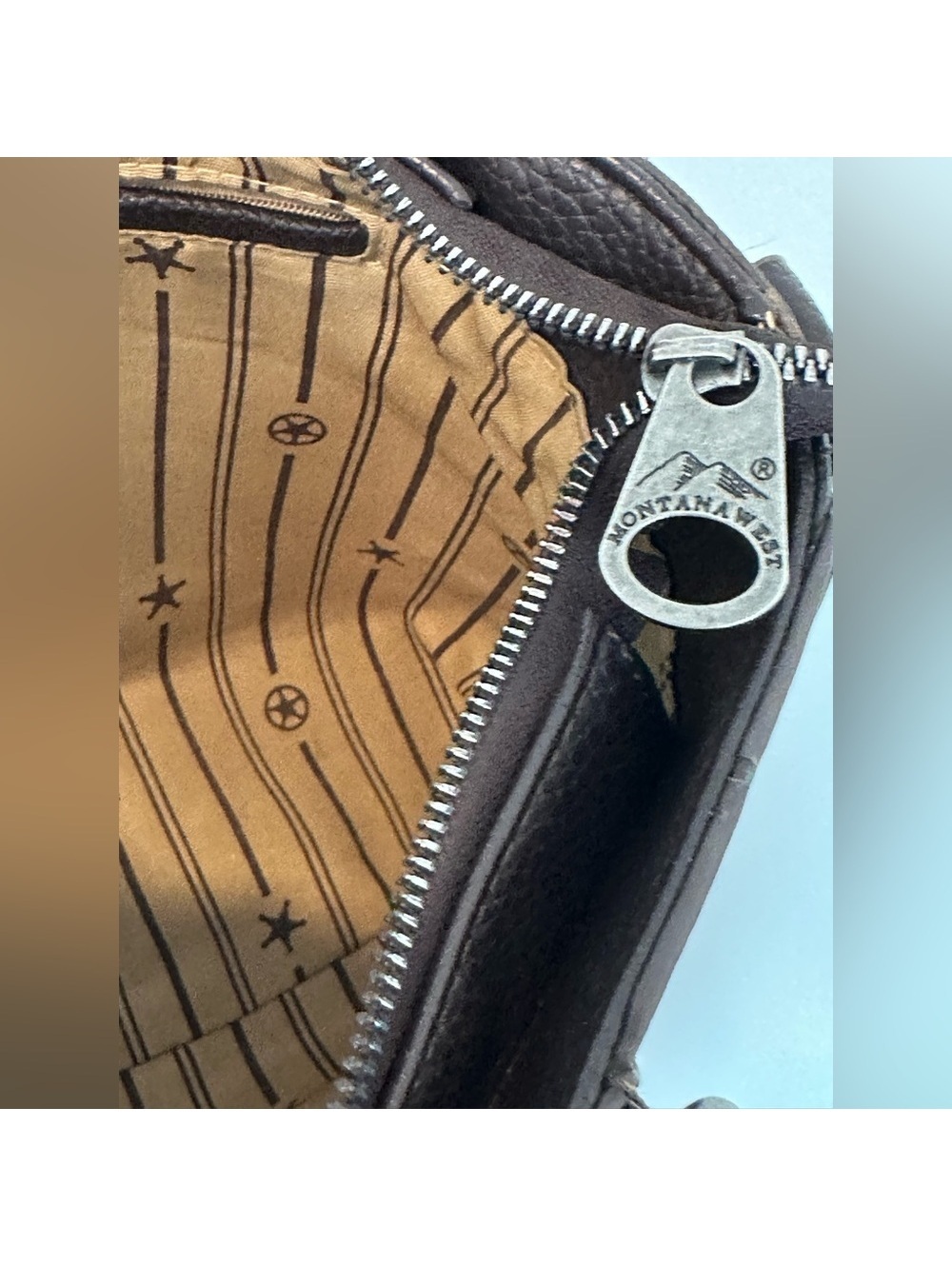 Montana West Western Luxe Cowhide Fringe Satchel - Picture 5 of 11